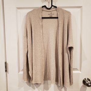 AMERICAN EAGLE | Soft plush Open Cardigan Cream Size Small Ladies